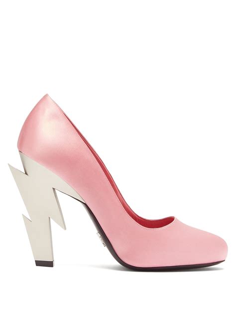 prada lightning bolt shoes pink|Prada Lightning.